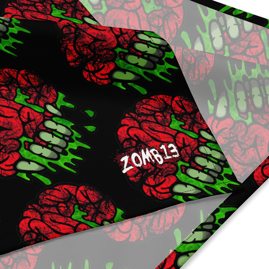 Zombie Brainwave All-Over Bandana product image (4)