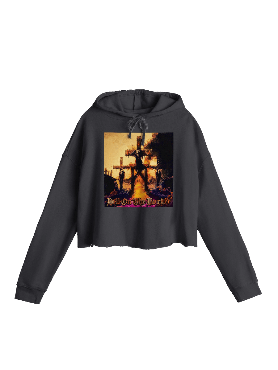 Hell On The Border Cropped Hoodie product image (1)