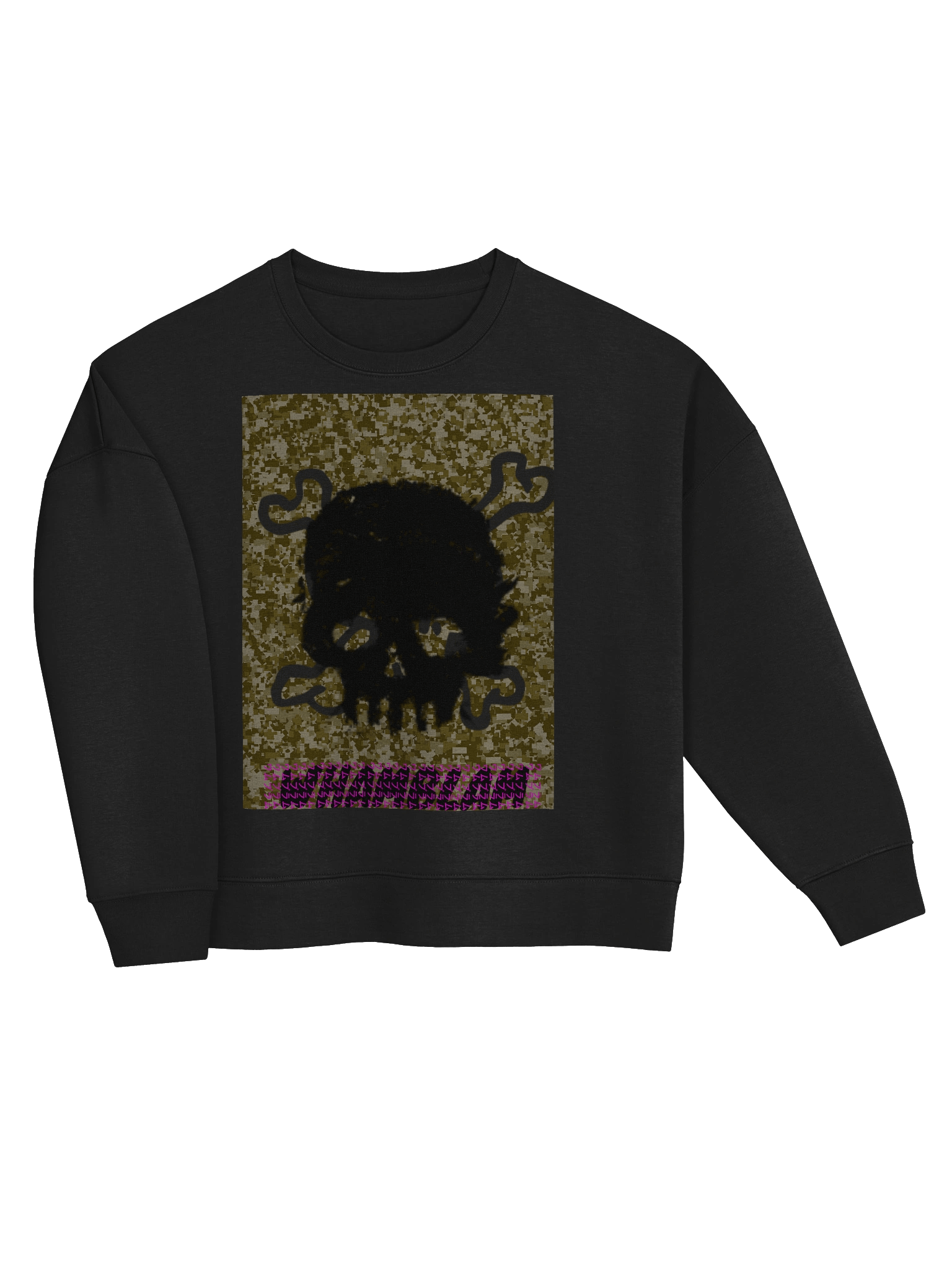 Rebel Rose Camo Crewneck product image (3)