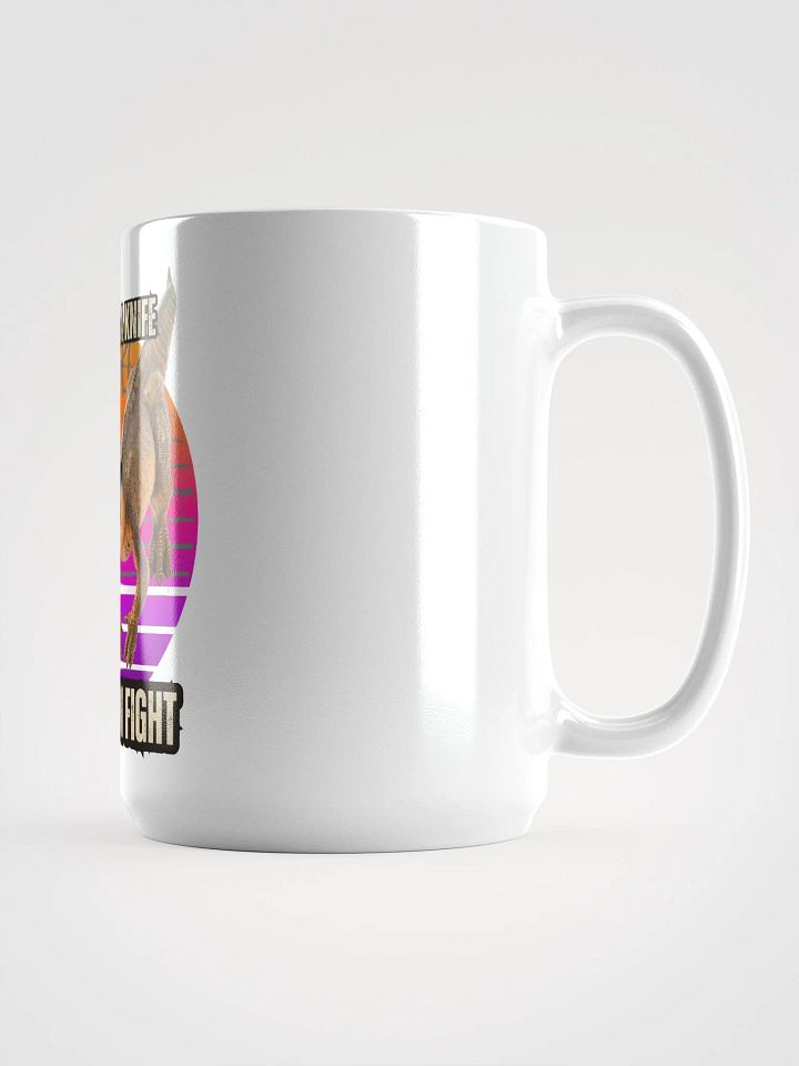 Iguanodon Fight - Don't Bring a Knife Dinosaur Mug product image (1)
