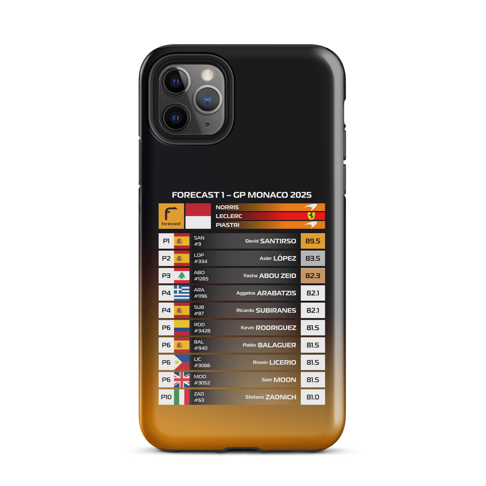 GP Monaco 2025 iPhone Case product image (2)