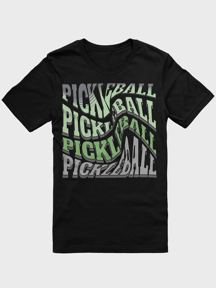 Swirl Pickleball Wave Distortion T-Shirt product image (1)