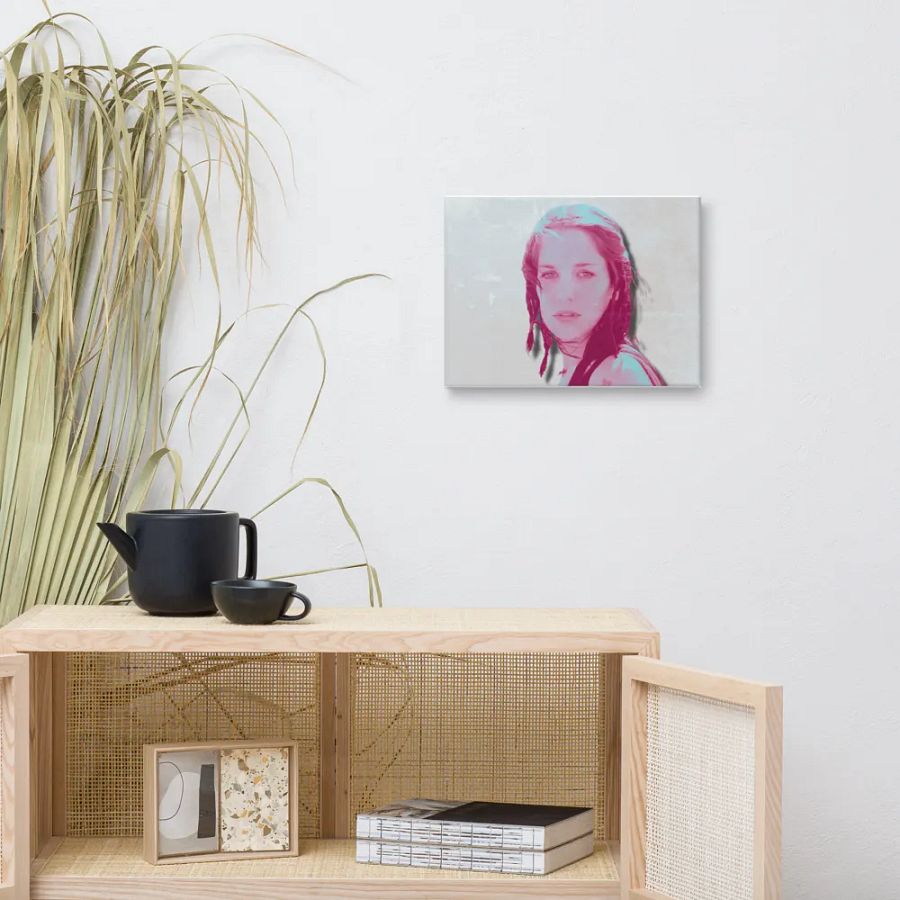 COLOUR MOVING AND STILL RETRO CANVAS WALL ART product image (9)