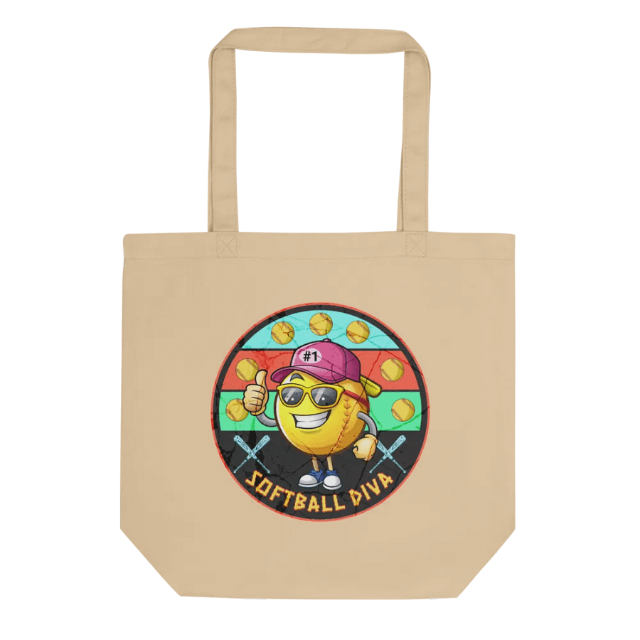 Softball Diva Eco-Friendly Tote Bag product image (1)