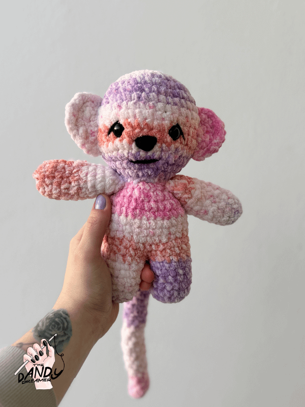Snuggle Monkey Crochet Pattern | Digital PDF File product image (4)