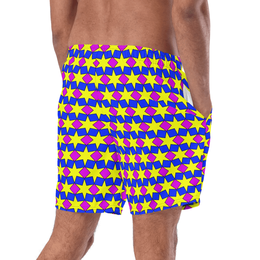 Yellow Star Classic Swim Shorts product image (3)