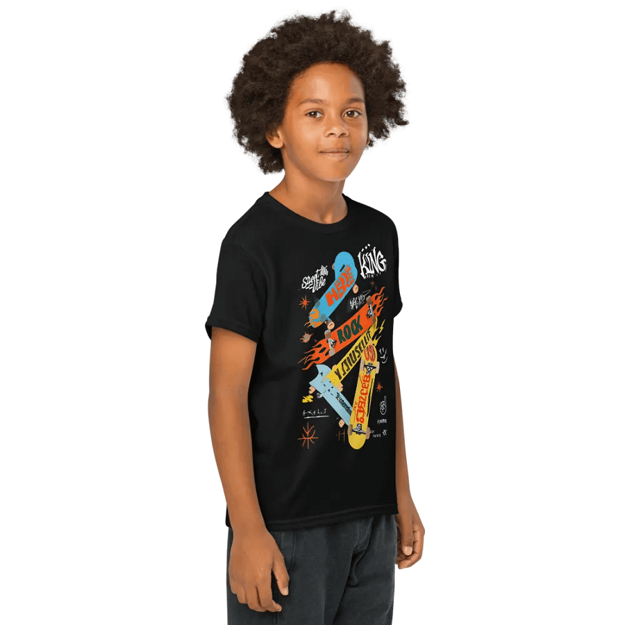 Colorful Skateboard Paradise Tee product image (4)