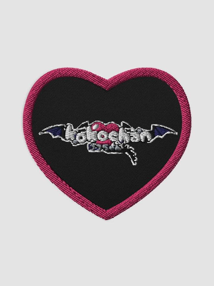 Dragon Den Logo Embroidered Patches - Heart product image (1)