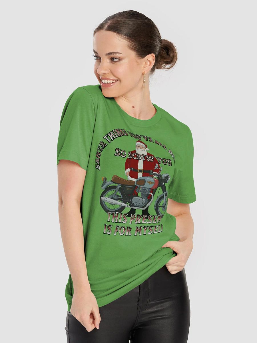 Santa Thinks Unisex T-Shirt product image (37)
