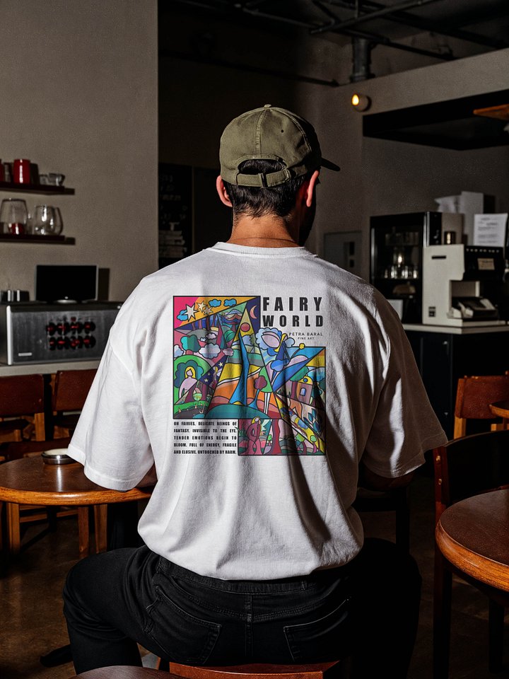 Fairy World Remixed Oversized Tee product image (2)
