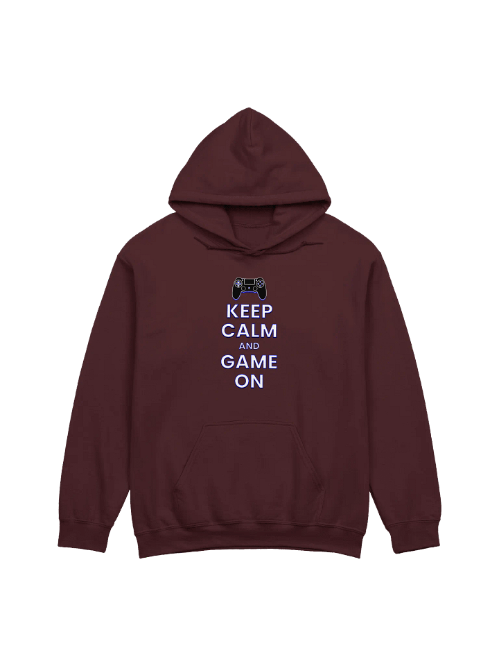 KEEP CALM AND GAME ON PS HOODIE product image (1)