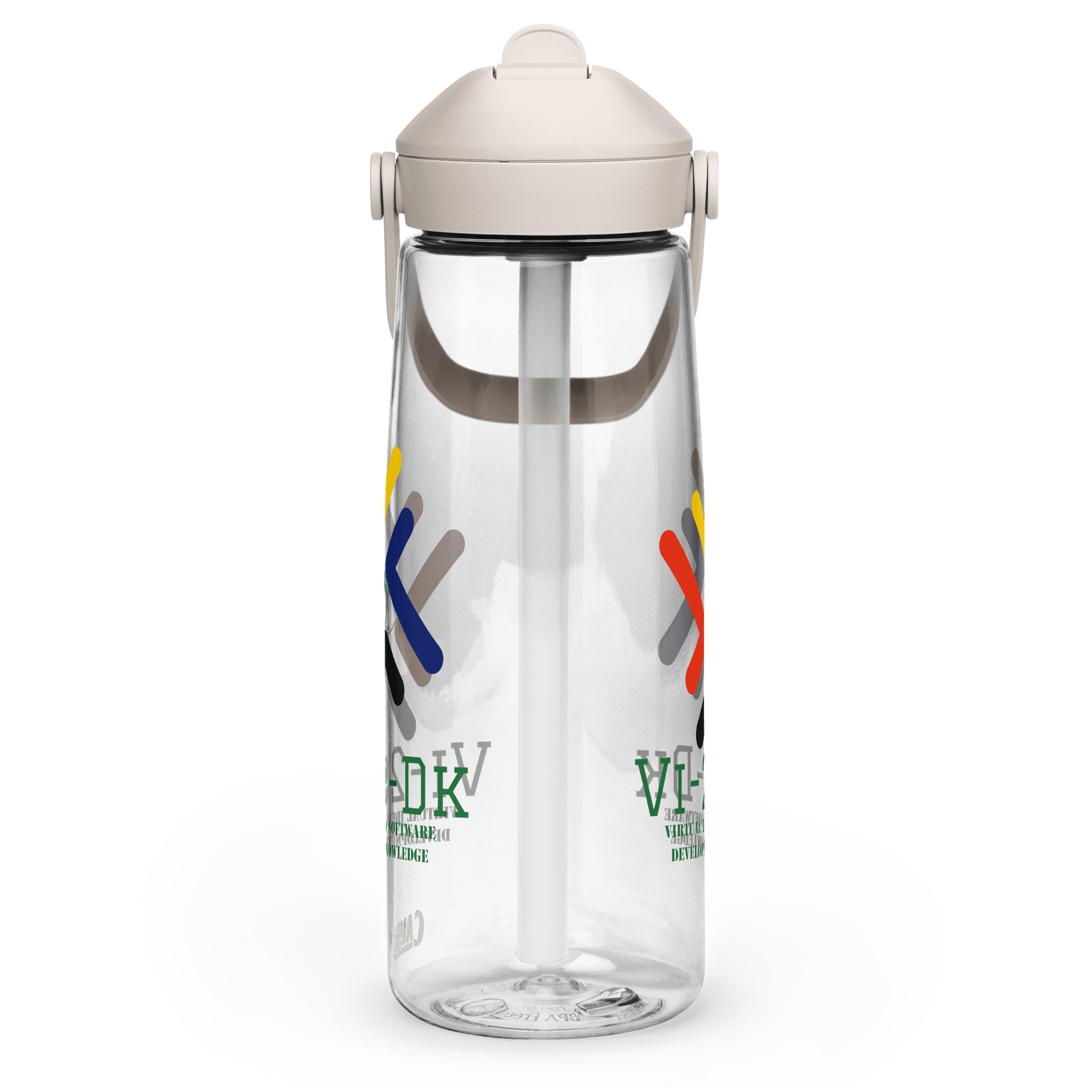 Vysoke Tatry 2022 Logo Flip Straw Water Bottle product image (7)