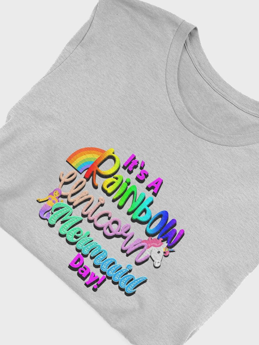 Rainbow Unicorn Mermaid SuperSoft T-Shirt product image (42)