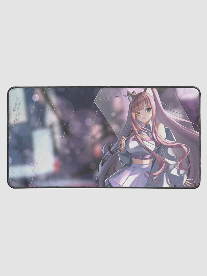 Rainy Day Peach Desk Mat product image (1)