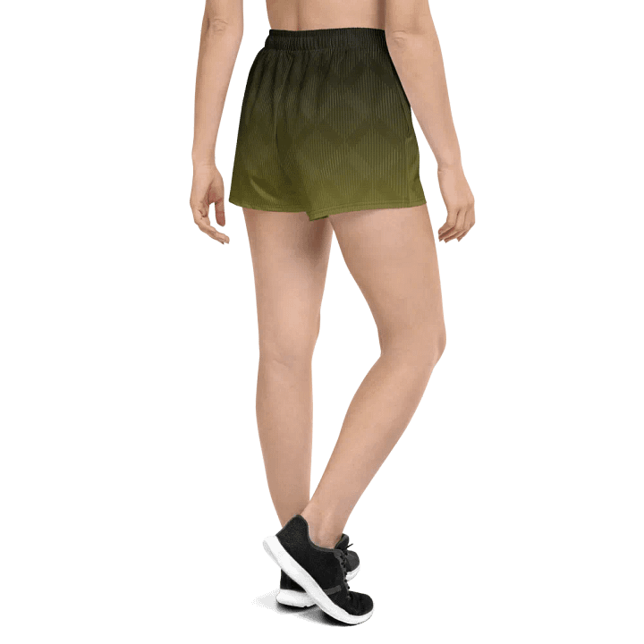 yellow wave athletics shorts (woman) product image (2)