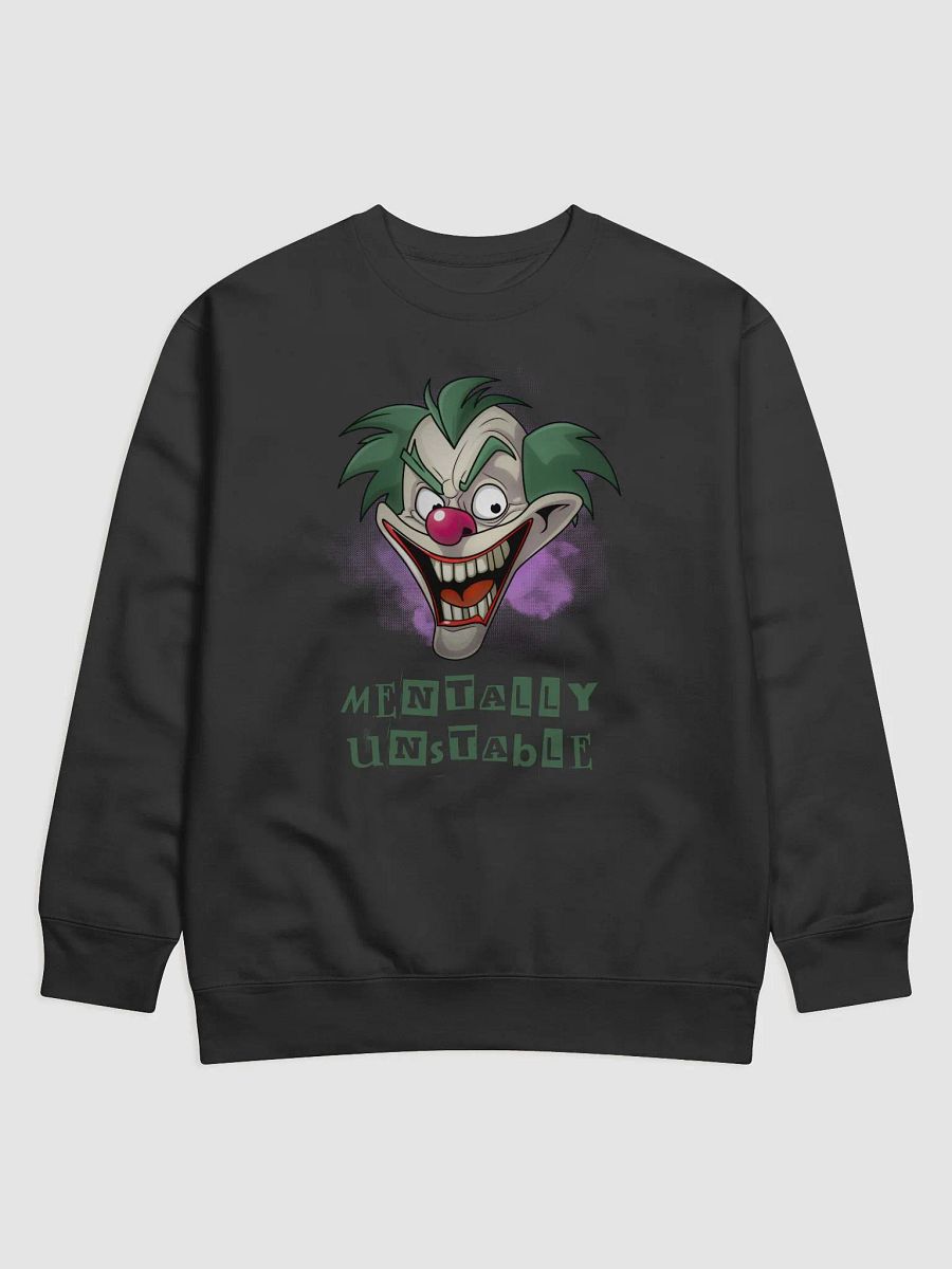 Mentally Unstable Print Sweater product image (1)