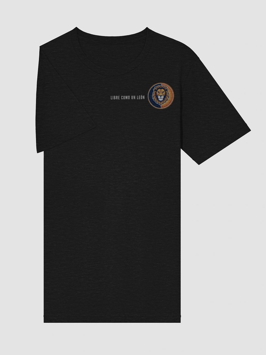 Camiseta de manga corta Triblend | Libre como un león product image (5)