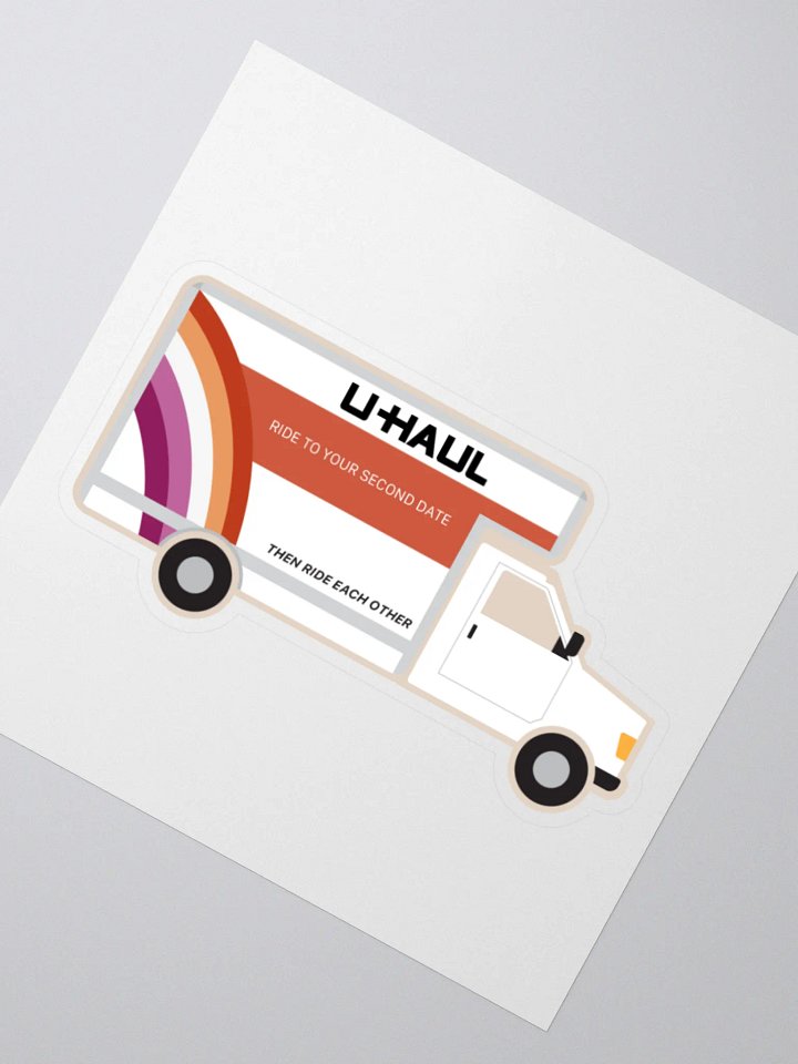 U-Haul Sticker | Funny Lesbian Sticker product image (2)