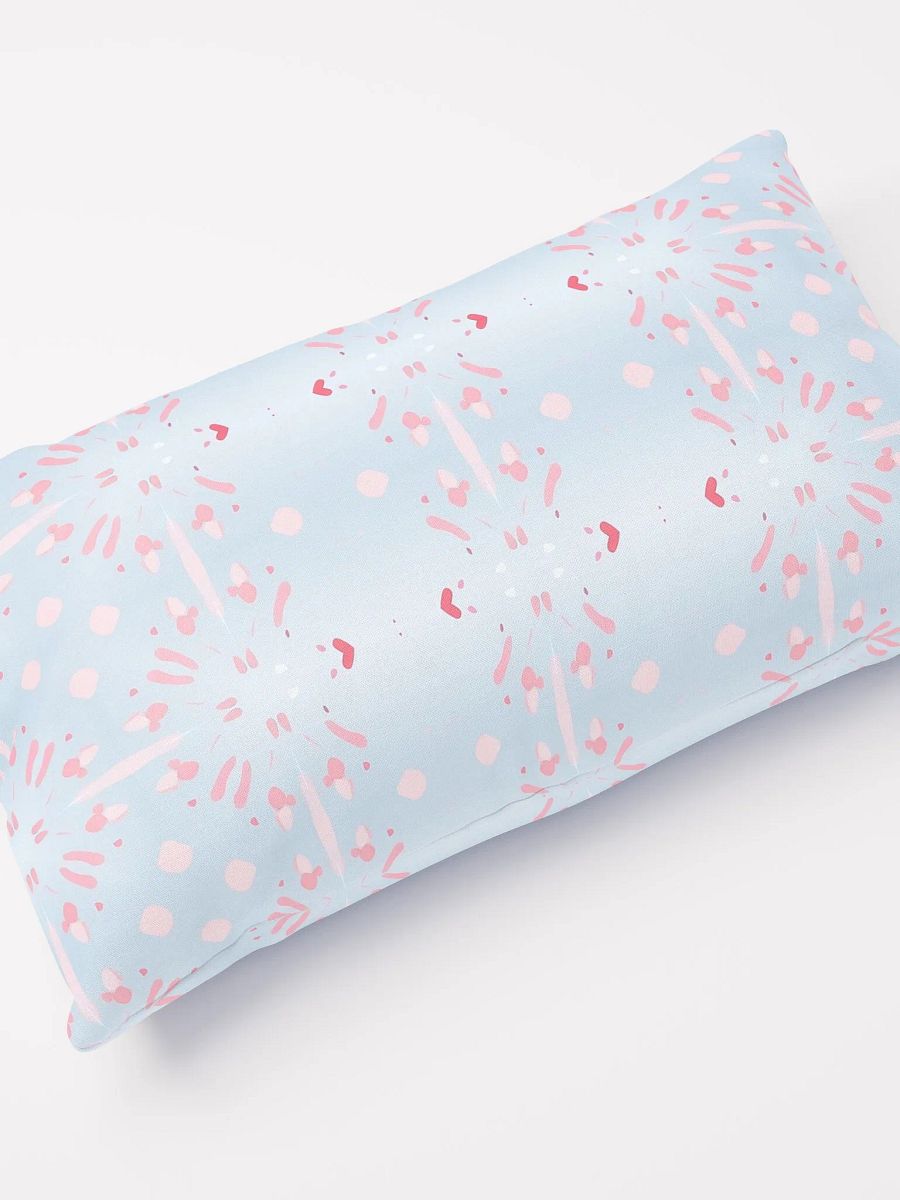 Pink Splashes & Red Hearts Pillow product image (4)