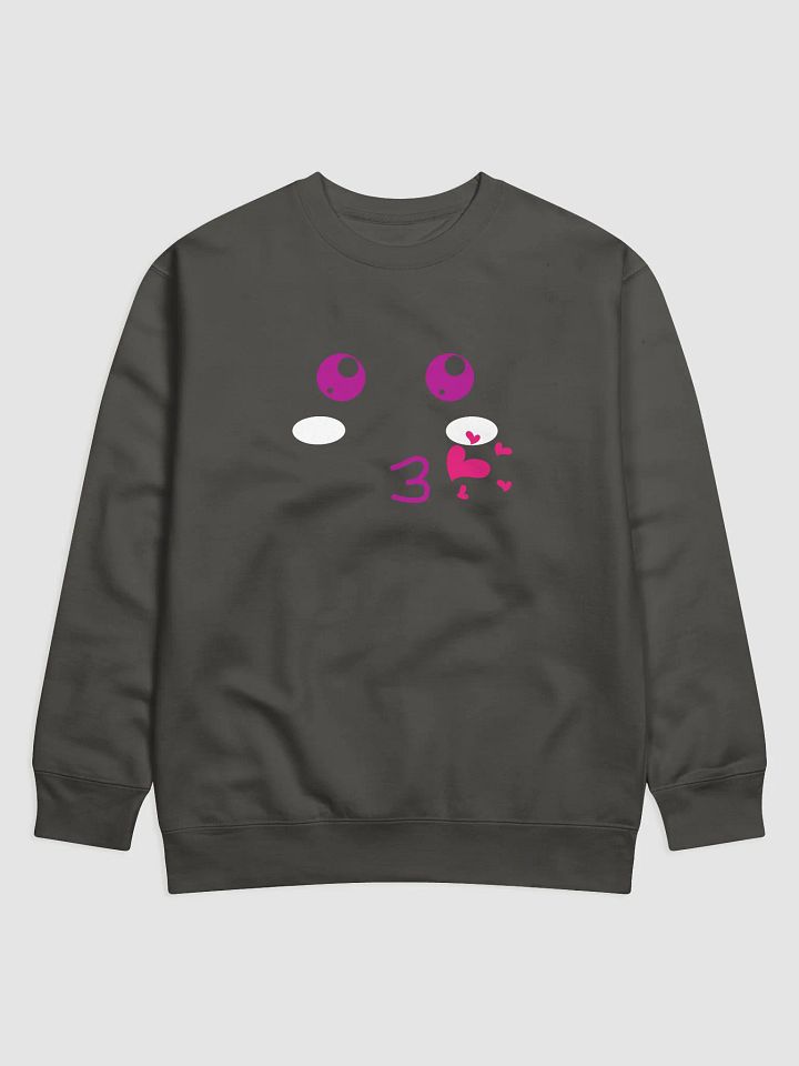 Flying Kiss Smiley Cotton Heritage Premium Sweatshirt product image (33)