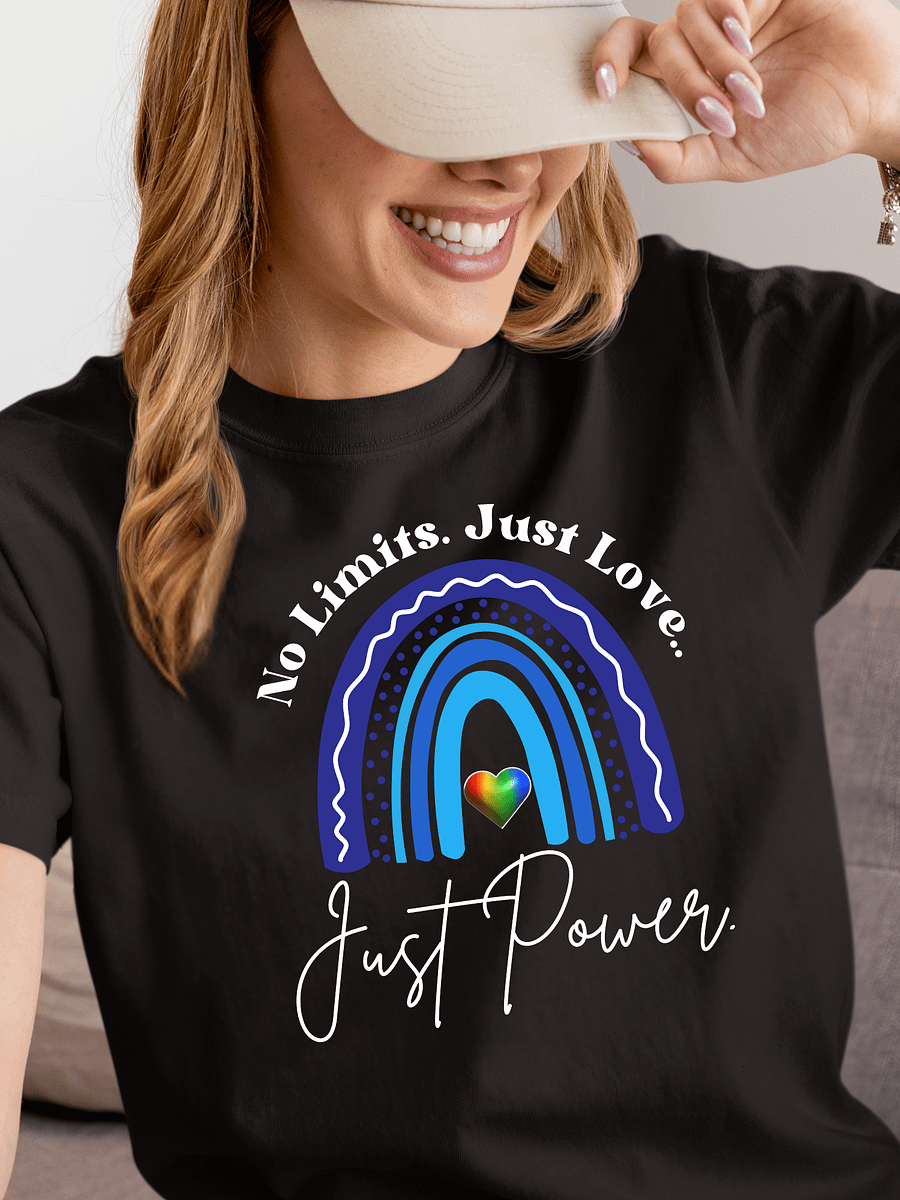 No Limits. Just Love. Just Power. Rainbow Comfort Colors T-shirt product image (10)