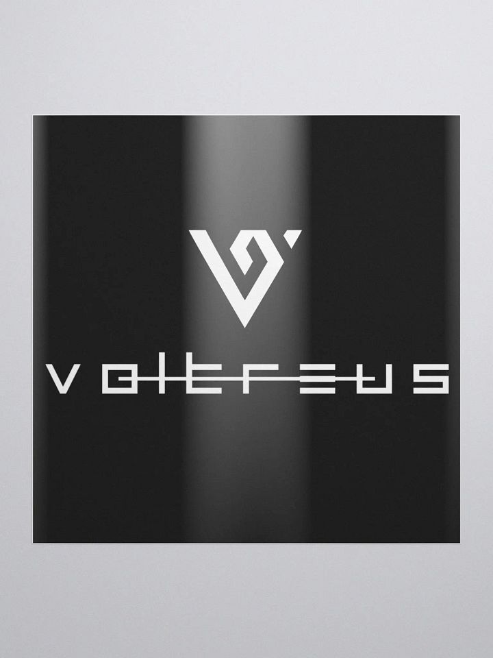 Black logo Sticker product image (1)