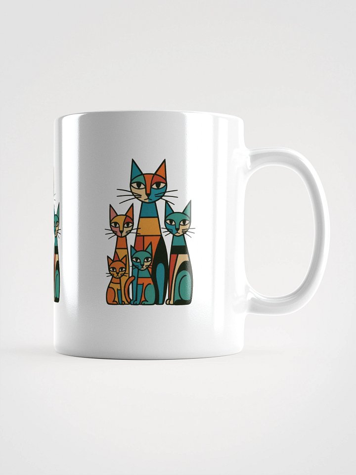 Whimsical Feline Fiesta Mug product image (1)