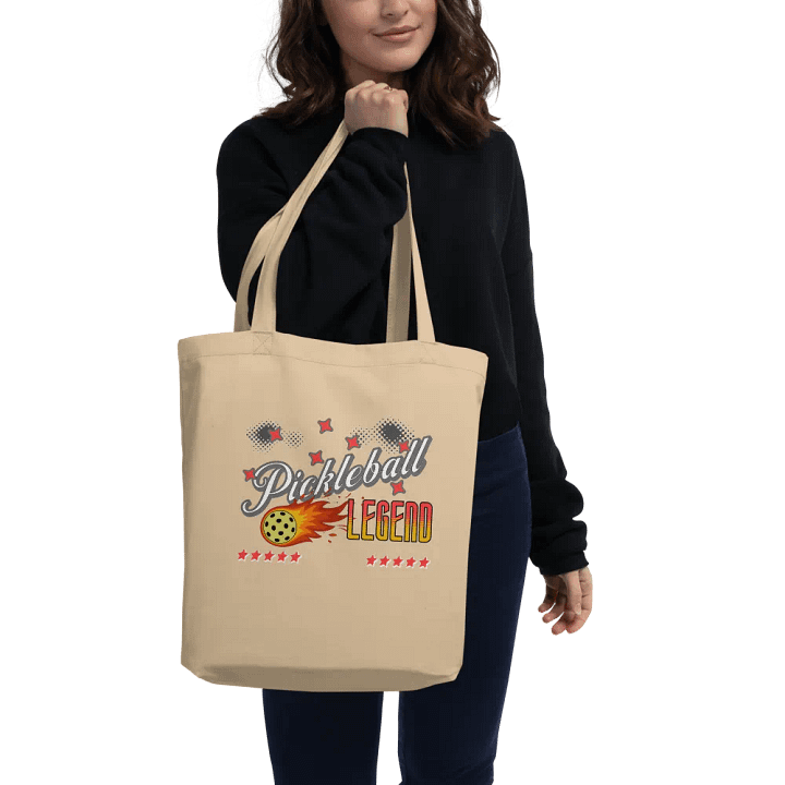 Pickleball Legend Eco Tote product image (2)
