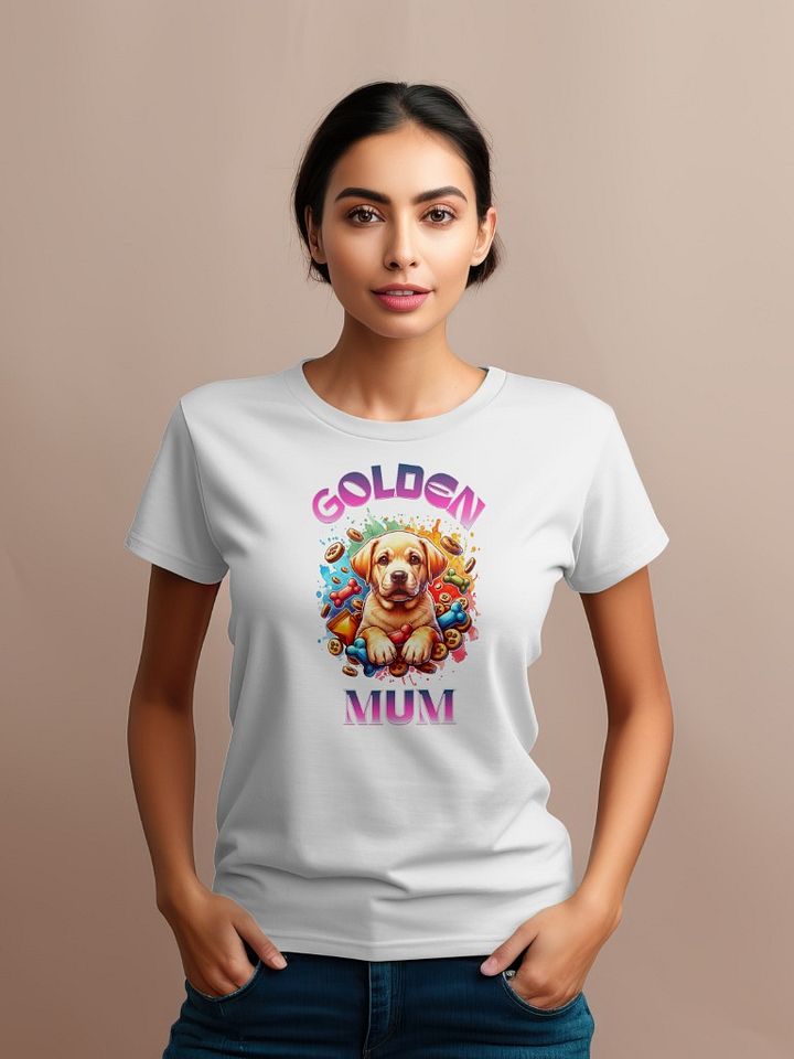 Golden Mum Puppy T-Shirt product image (1)