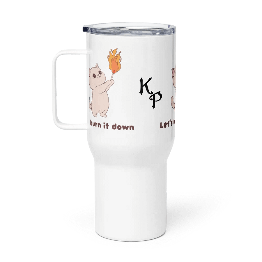Flamebearer Feline Travel Mug product image (1)