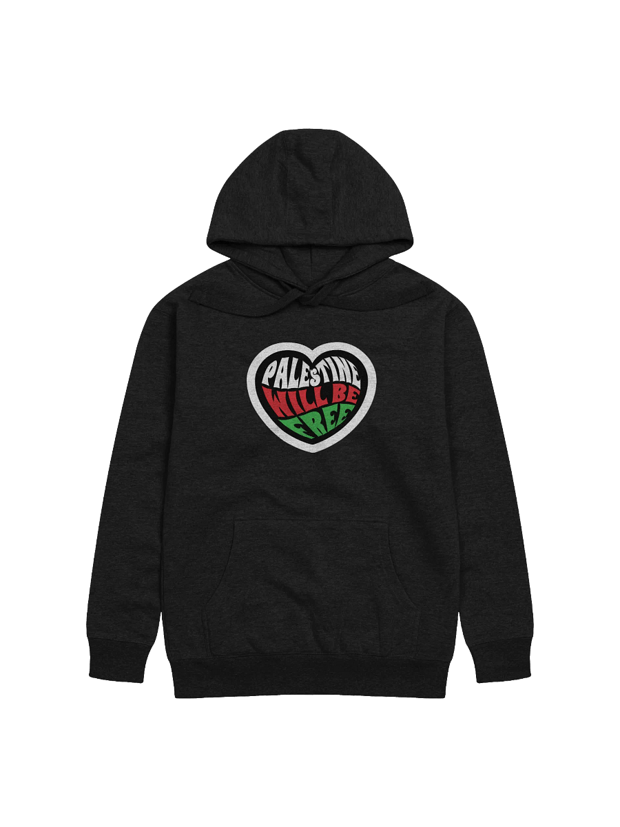 Free Palestine Heart Hoodie product image (1)