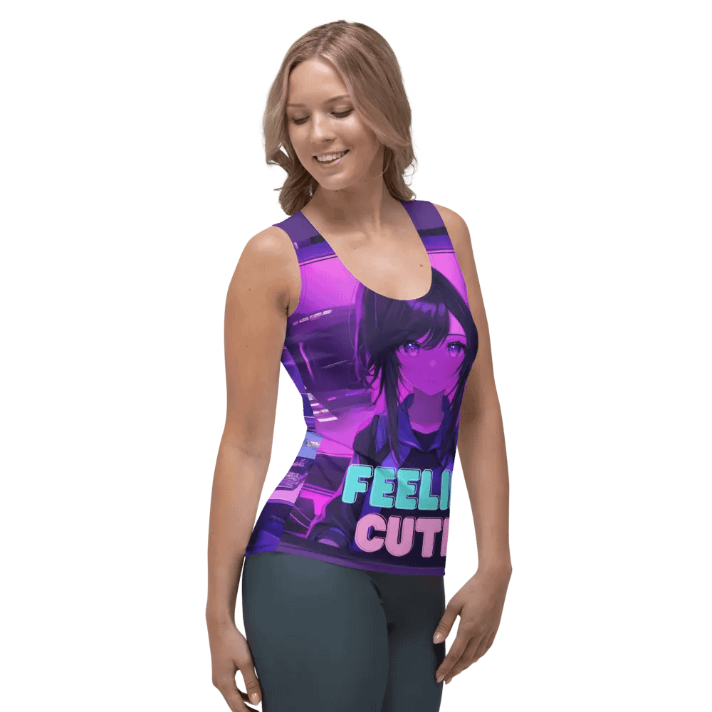 Techy Anime Vibes Women's Tank Top product image (4)