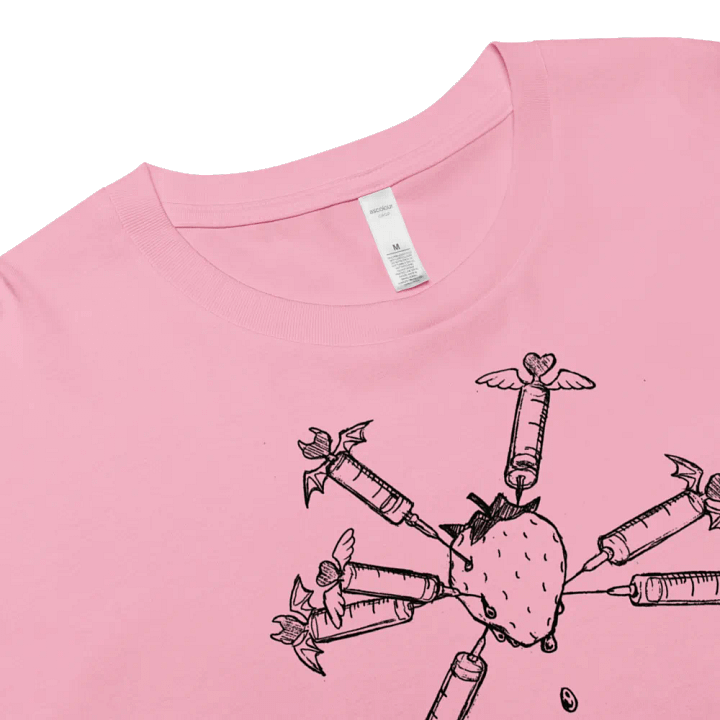 strawberry medicine // cropped tee product image (2)