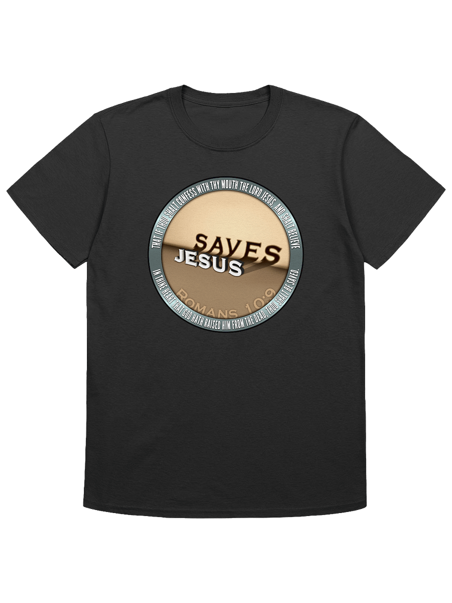 Jesus Saves - Romans 10:9 T-Shirt product image (1)