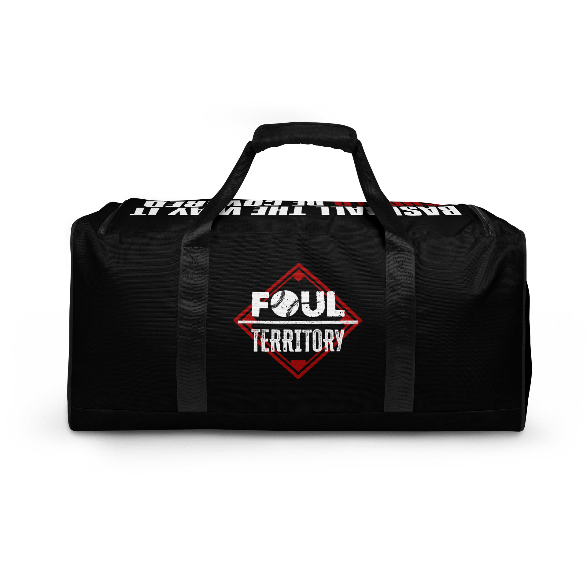 Foul Territory Black Duffle Bag product image (5)
