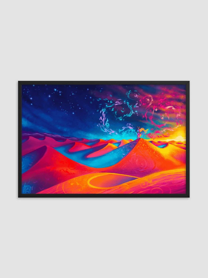 Magic In The Desert Framed Art Print product image (1)