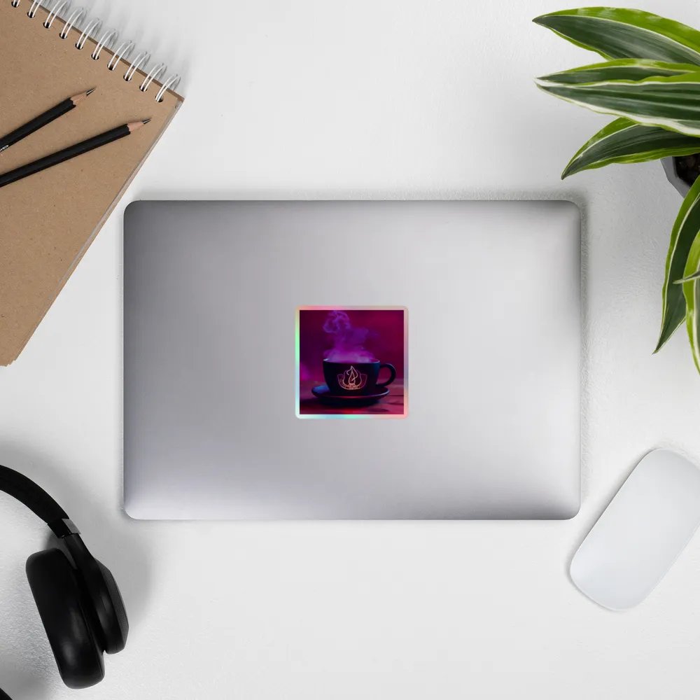 Mystic Spade Steam Holographic Stickers product image (11)