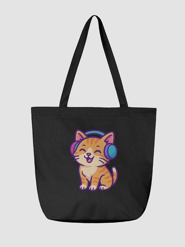 Purrfect Groove Eco Tote product image (2)