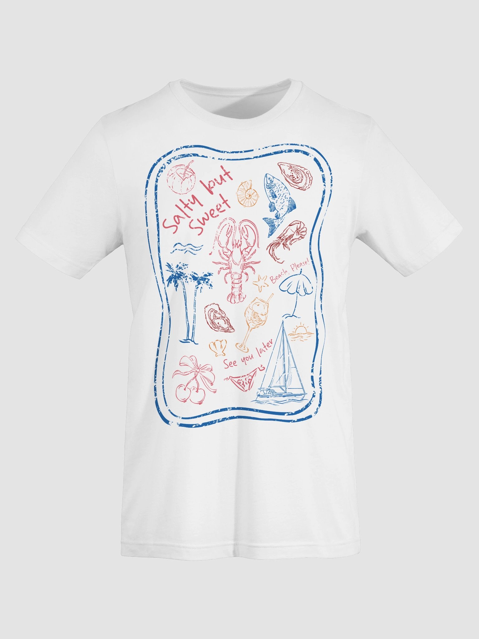 Beach Doodles Paradise T-Shirt product image (7)