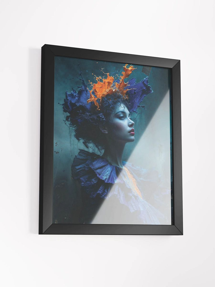 Crown of Ember and Cobalt Framed Print product image (15)