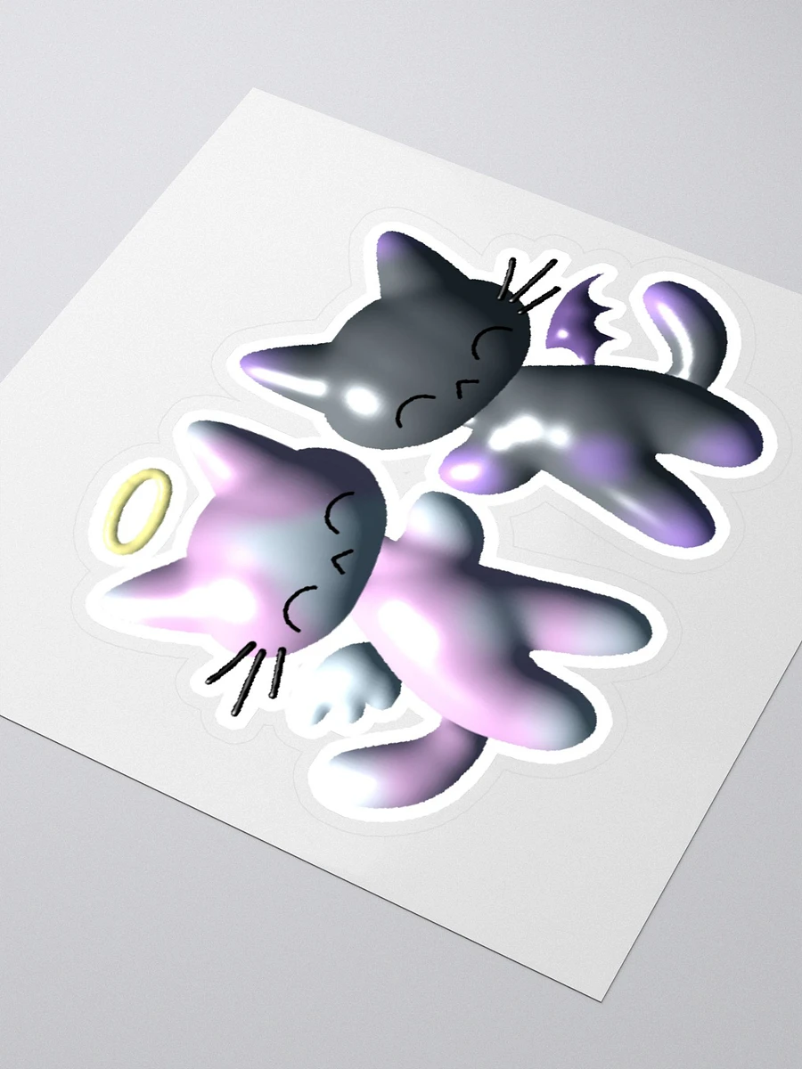 ANGEL + DEVIL Cats - Sticker product image (3)