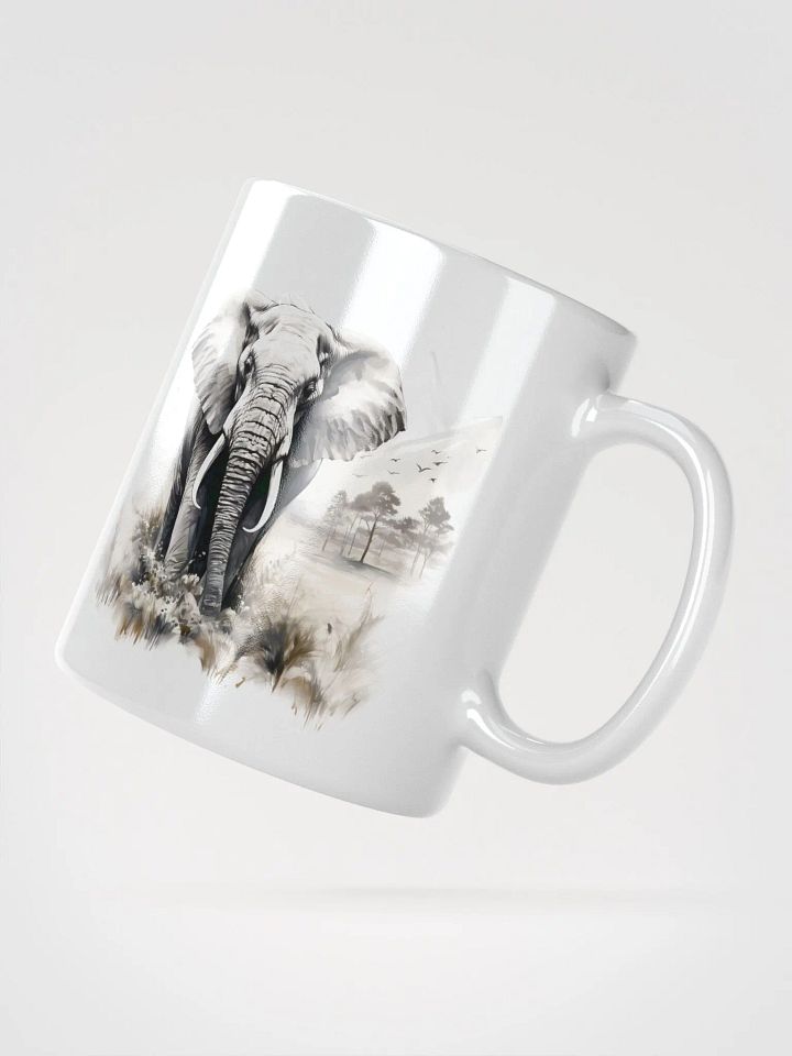 Serene Elephant Reflection Mug product image (4)