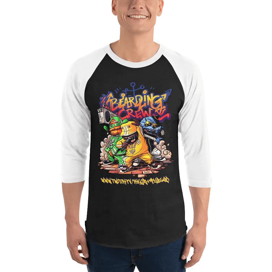 Beardling Crew - Fine Jersey Raglan Tee product image (4)