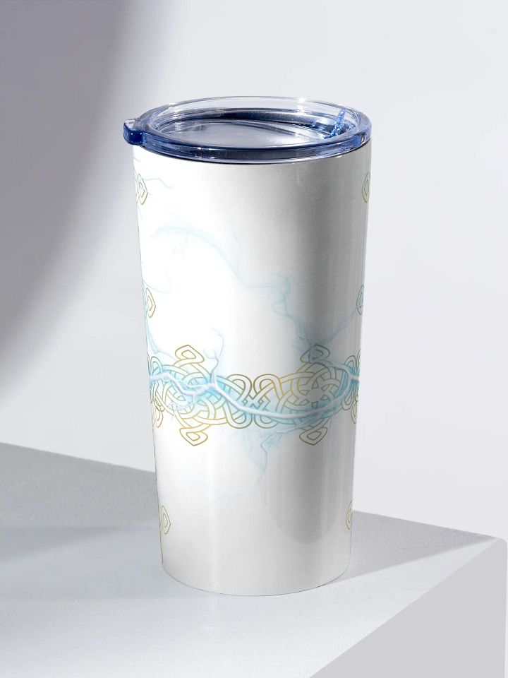 Ethereal Gold Swirl 20oz Tumbler product image (2)