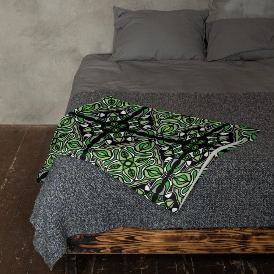 Aromantic Abstract Cozy Blanket product image (4)
