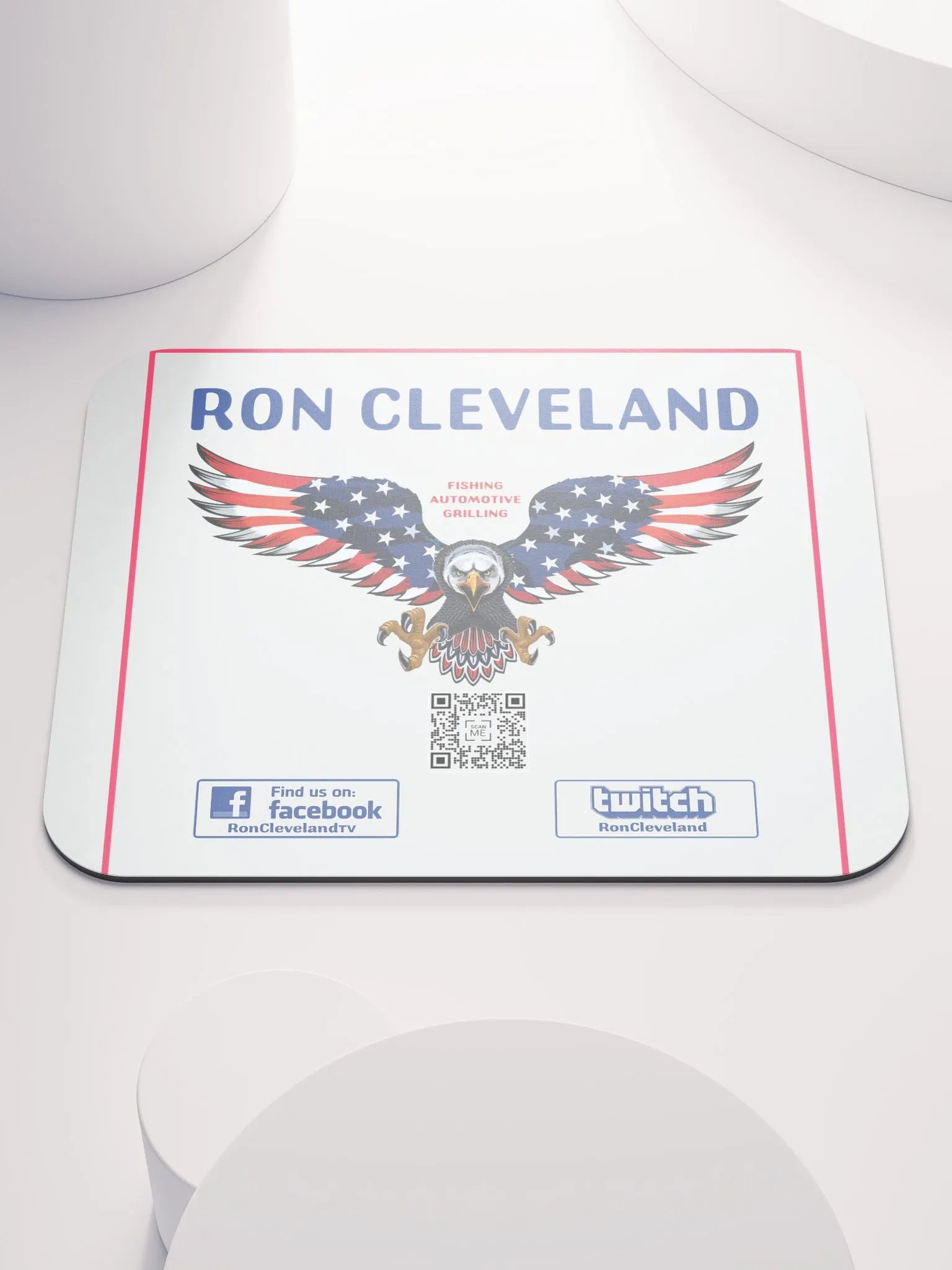 Patriot Wings Mouse Pad product image (1)