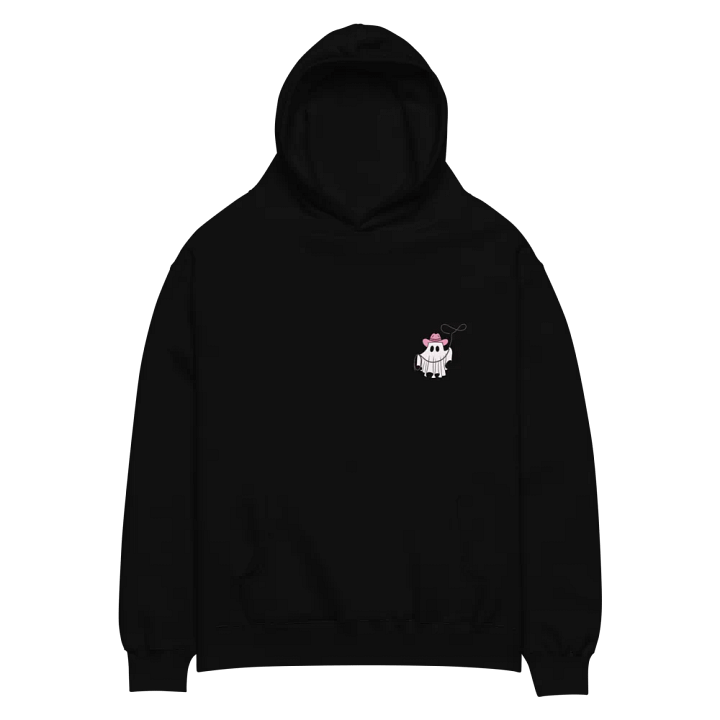 Super Soft Pink Pony Ghost Print Hoodie product image (2)