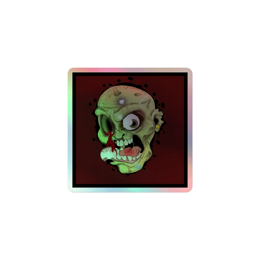 Ghoulish Graveyard Holographic Sticker Set product image (1)