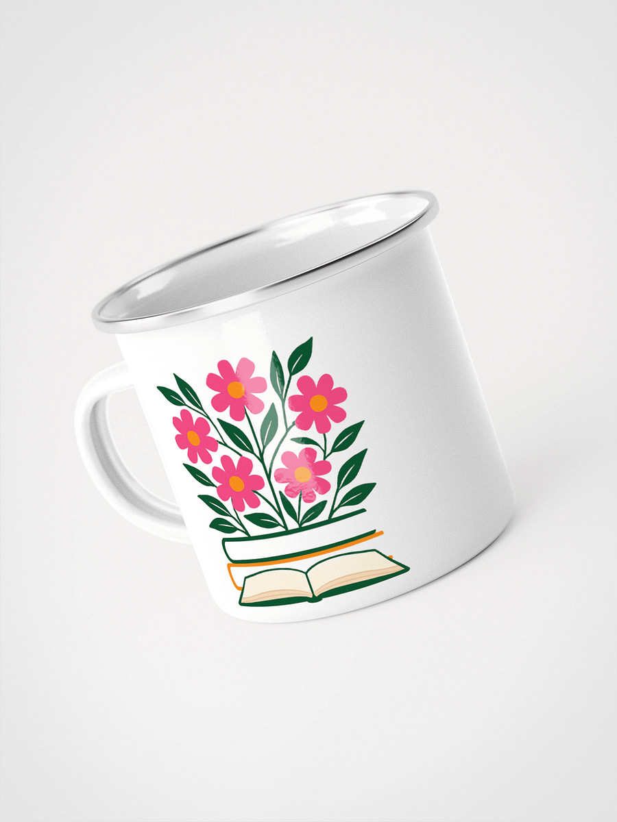 Blossoming Knowledge Enamel Mug product image (4)