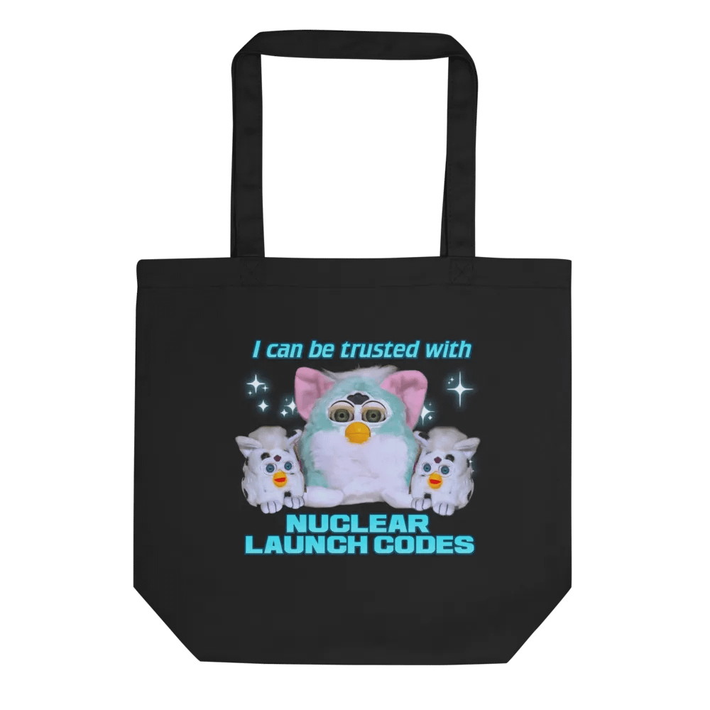 Nuclear Launch Codes Tote Bag product image (1)